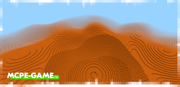Mars Terrain - Creative map with the surface of Mars