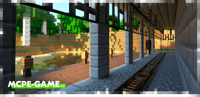 Metro - Subway map in Minecraft with 26 stations