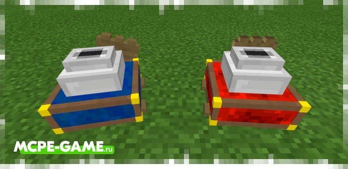 Redstone and lapis lazuli ore generators from the Ore Generator mod