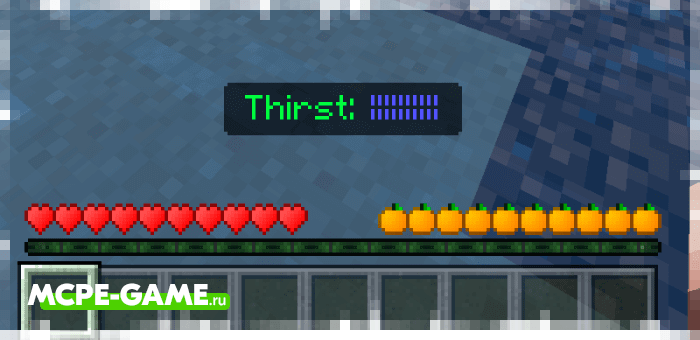 Thirst - Thirst mod in Minecraft