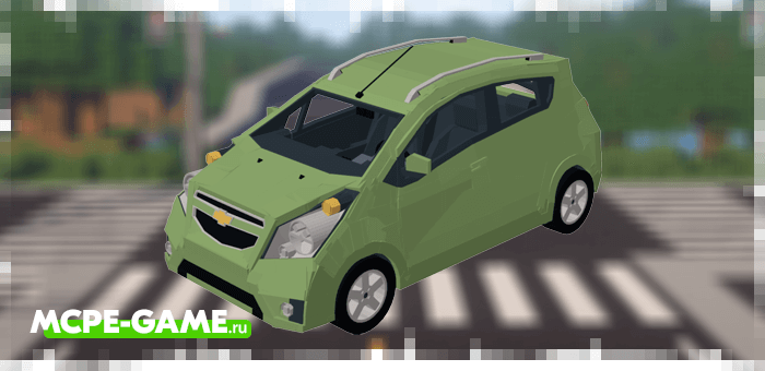 Chevrolet Spark in Minecraft