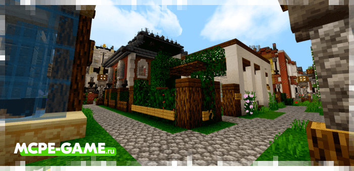 Bloomingdale - Minecraft map with small town