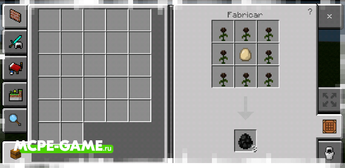 Recipe for Crafting Egg Generator and Items in Minecraft