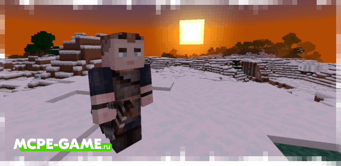 Atrey from God Of War mod for Minecraft