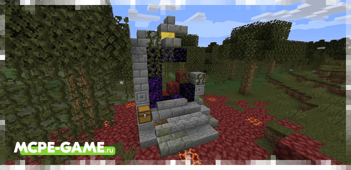 Destroyed Portals from Minecraft 1.16.0.57