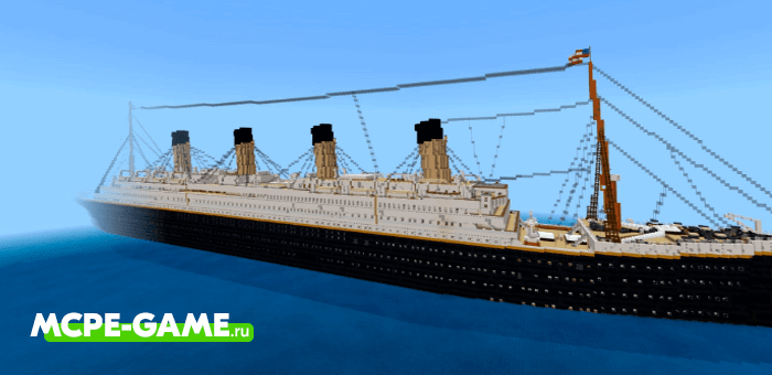 Titanic — Карта легендарного круизного лайнера