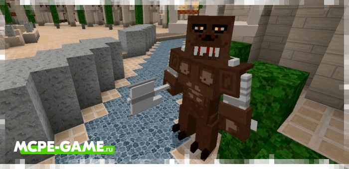 Minotaurs from God Of War mod for Minecraft