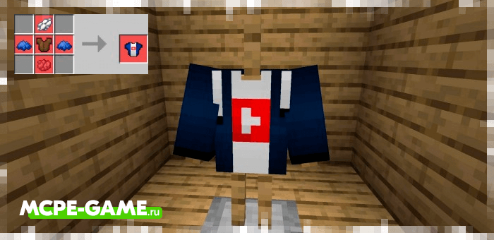 Youtuber T-shirt from More Clothes mod for Minecraft