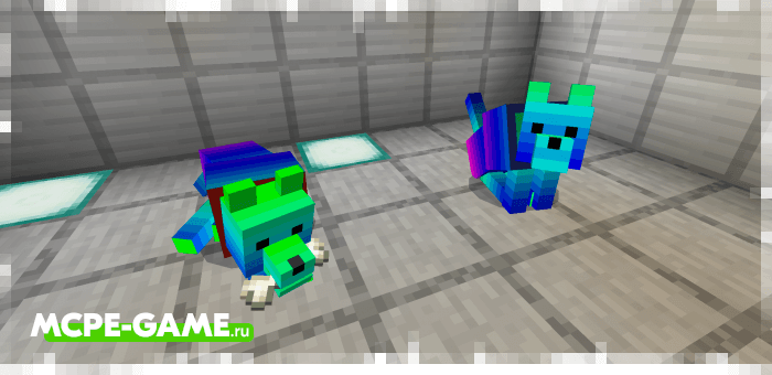 Spectral dog from the Wolves+ mod for Minecraft