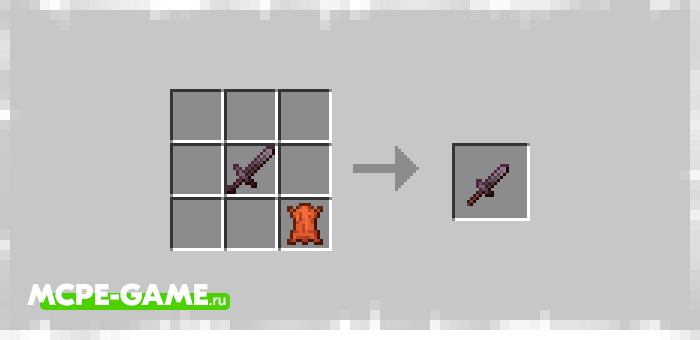 Blade from the Wolves+ mod for Minecraft