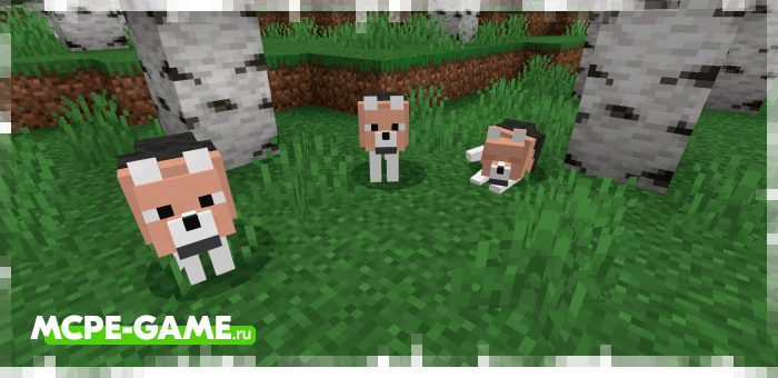 Нюховая гончая из мода Wolves+ для Minecraft