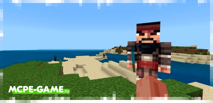 Blackbeard from Minecraft Pirates Addon