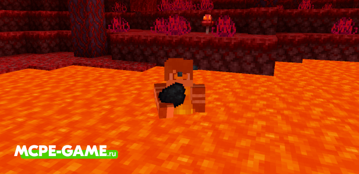 Minecraft Eating Ore Add-on