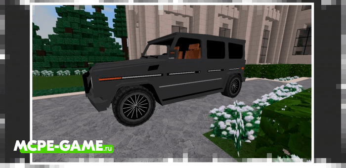 Minecraft Mercedes Benz G Wagon Add-on