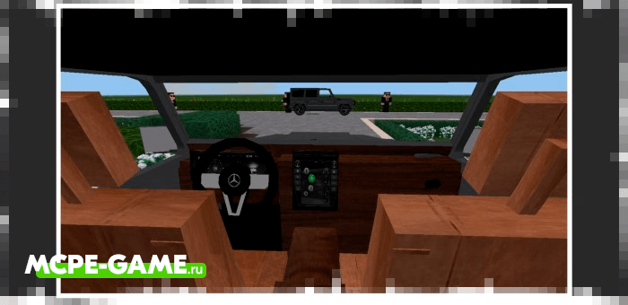 Minecraft Mercedes Benz G Wagon Add-on